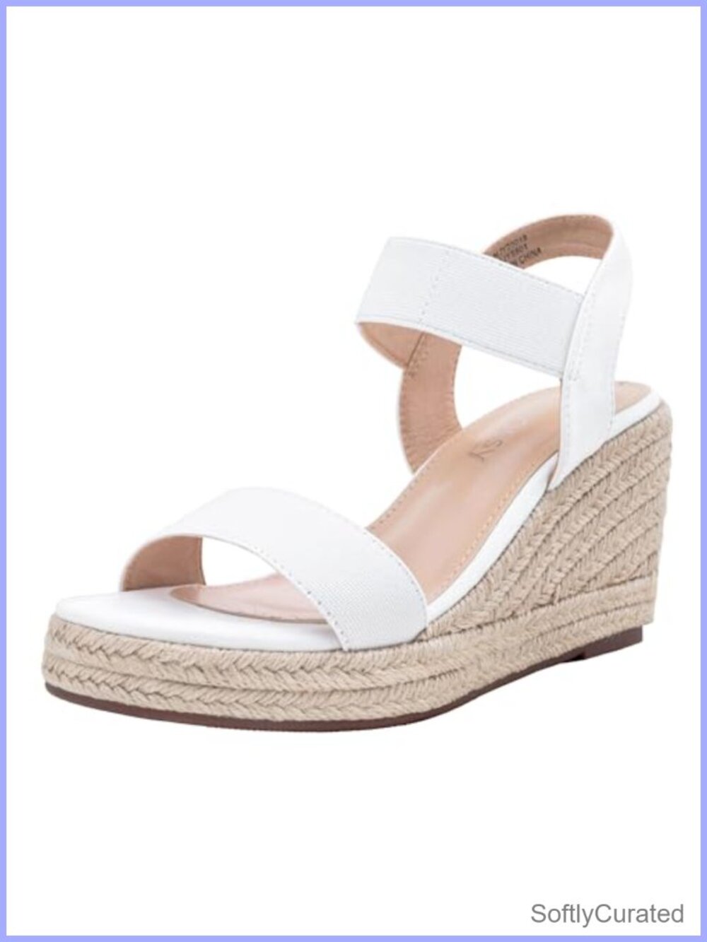 Wedge Platform Sandals with Ankle Strap Espadrille Braided Comfortable Summer